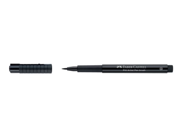 Faber-Castell PITT Artist Pen - Brush pen, fineliner and marker set - permanent - svart - tusj