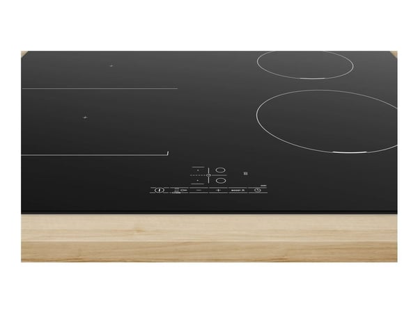 Bosch Serie | 4 PVS611BB6E - Induksjonskomfyrtopp - 4 plater - Nisje - bredde: 56 cm - dybde: 49 cm - uten ramme - svart