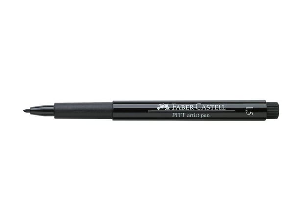 Faber-Castell PITT Artist Pen - Brush pen, fineliner and marker set - permanent - svart - tusj