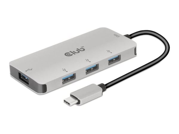Club 3D CSV-1547 - Hub - 4 x USB 3.1 Gen 2 - stasjonær