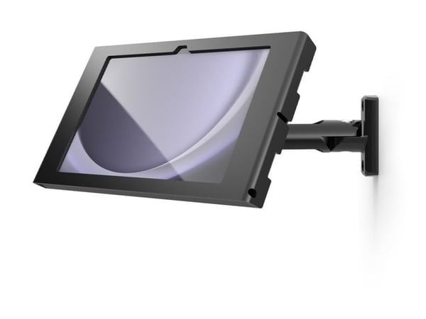Compulocks Galaxy Tab A9 Apex Enclosure Swing Wall Mount - Monteringssett (hus, leddarm) - svingearm - for nettbrett - låsbar - metallramme - svart...