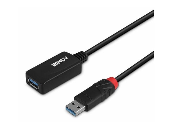 LINDY - USB-utvider - USB 3.0 - 9-pins USB-type A / 9-pins USB-type A - opp til 5 m