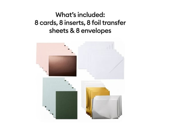 Cricut Joy Forest Grove Sampler - Sisäkorttisarja - 8 kpl - A6