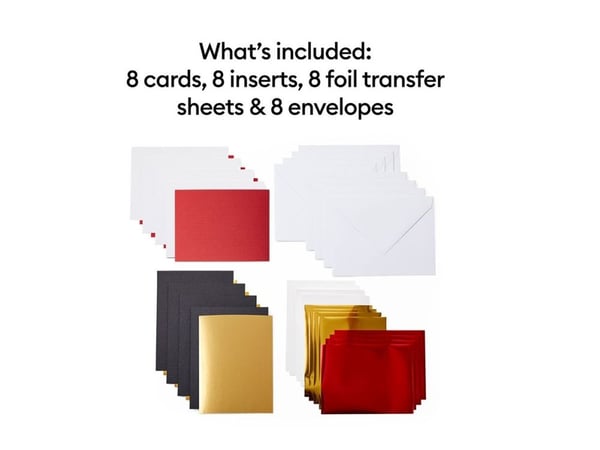 Cricut Joy Royal Flush - Insert card set - 8 deler - A6
