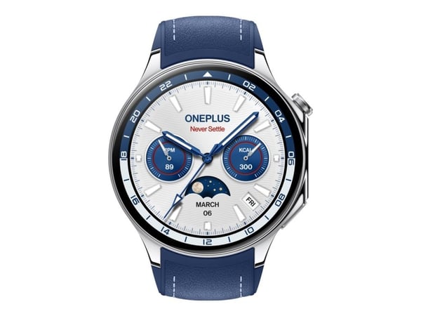 OnePlus Watch 2, 3,63 cm (1.43"), AMOLED, Kosketusnäyttö, 32 GB, GPS (satelliitti), 80 g