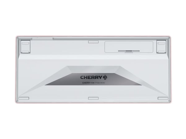CHERRY KW 7100 MINI BT, Langaton, Bluetooth, Näppäimen saksikytkin, QWERTY, Vaaleanpunainen