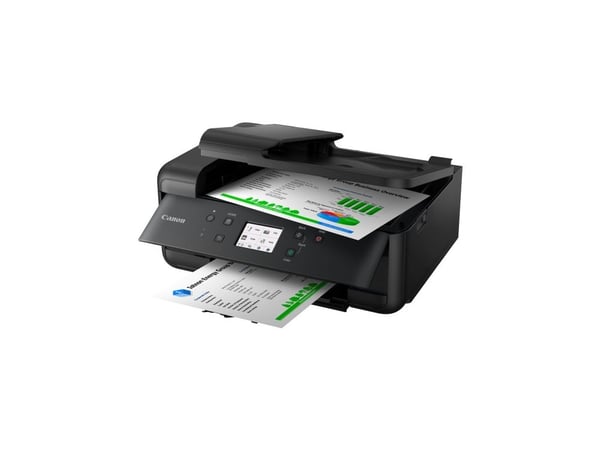 Canon PIXMA TR7650 - Multifunksjonsskriver - farge - ink-jet - A4 (210 x 297 mm), Legal (216 x 356 mm) (original) - A4/Legal (medie) - opp til 15 i...