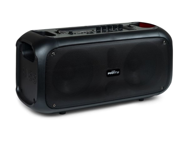 BigBen Big Ben kaiutin Bluetooth mikrofoni Party Cube LED taustavalo 200W