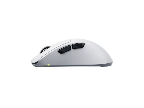 CHERRY Xtrfy M64 Pro - Mus - ergonomisk - optisk - 5 knapper - trådløs - 2.4 GHz - USB trådløs mottaker - hvit
