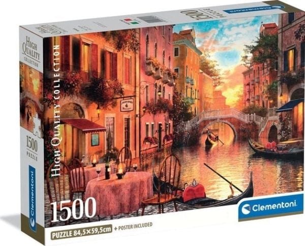 Clementoni High Quality Collection 31743, 1500 stykker, By, 18 år