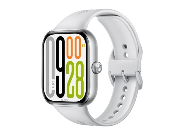 Xiaomi Redmi Watch 5 - Smart klocka med rem - TPU - handledsstorlek: 135-205 mm - display 2.07" - 164 MB - Bluetooth - 33.5 g  - silvergrå