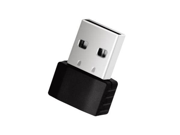LogiLink WLAN WL0086A, Langaton, USB, WLAN, 300 Mbit/s, Musta
