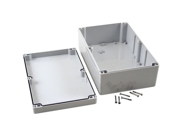 Hammond Electronics 1554VA2GY 1554VA2GY Universalskap 240 x 160 x 90 Polykarbonat Grå 1 stk