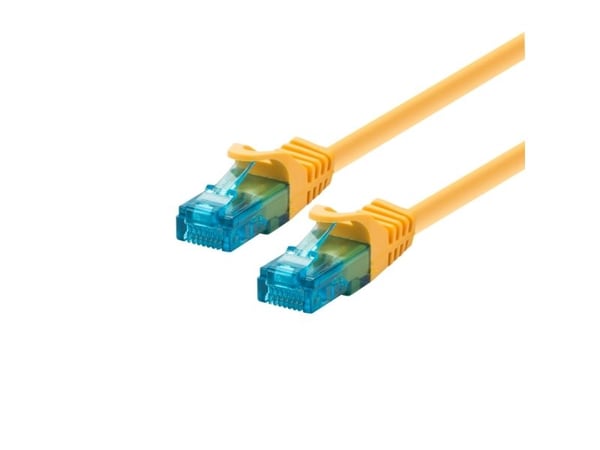 LOGON TCU55U0015Y, 1,5 m, Cat5e, U/UTP (UTP), RJ-45, RJ-45, Gult