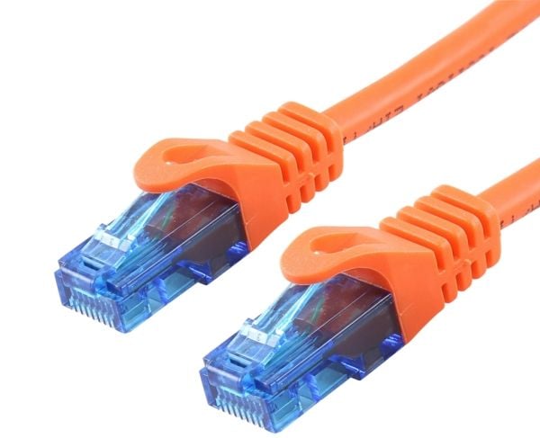 LOGON PROFESSIONAL TCU55U100O, 10 m, Cat5e, U/UTP (UTP), RJ-45, RJ-45, Oranssi
