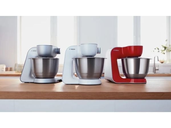 Bosch Serie 4 MUM58200 - Kjøkkenmaskin - 1000 W - sølv/hvit