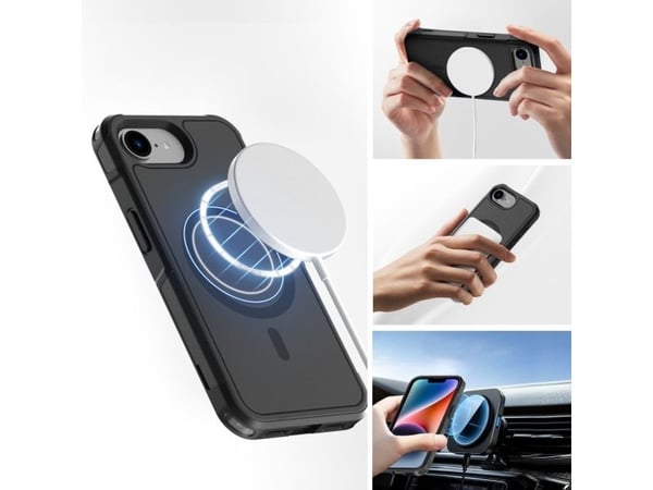 4smarts 541360, Suojus, Apple, iPhone SE (4.Gen.), 15,4 cm (6.06"), musta