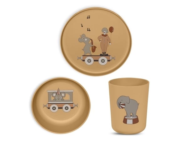 Nuuroo Milas ruokailusetti 3-pack