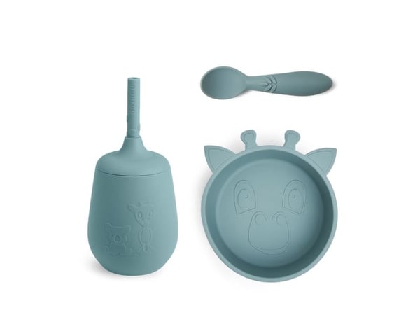 Nuuroo Sininen silikonipalvelusetti 3-pack 3-pack