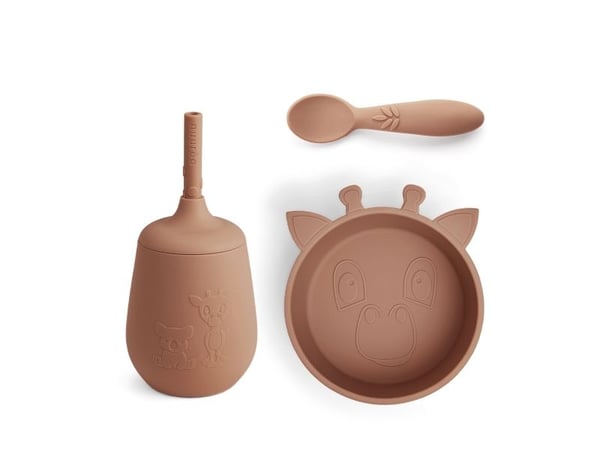 Nuuroo Sininen silikonipalvelusetti 3-pack 3-pack