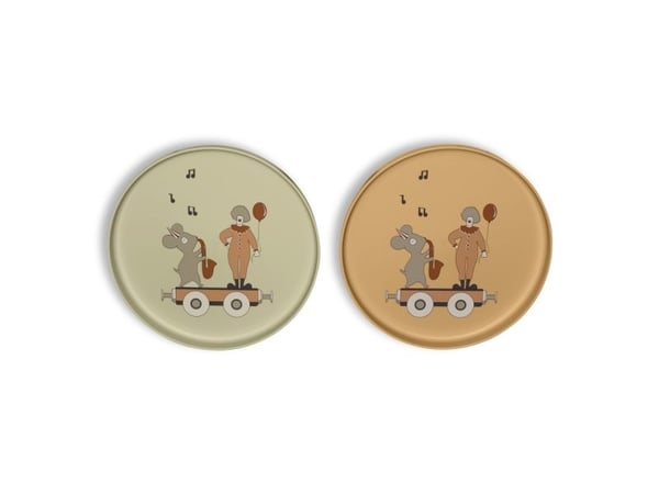 Nuuroo mat-/tallrik 2-pack