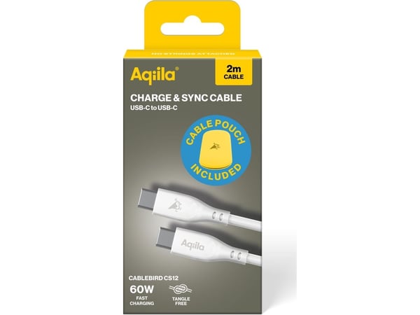 AQIILA 2SI829 lade-/synk-kabel USB-C til USB-C 2 m (AQCBPBIC2SI829)