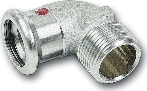 SANHA kne SANHA-THERM C-Stahl 90° overgang d18x1/2 GZSANHA