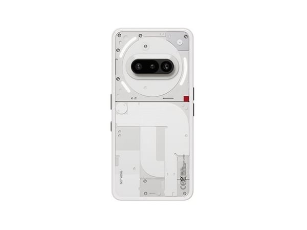 Nothing Phone (3a), 17,2 cm (6.77"), 12 GB, 256 GB, 50 MP, Android 15, Valkoinen