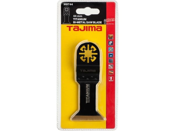 Tajima universal bimetall Bimetaline med TiN-belegg til multifunksjonsverktøy 44 mm