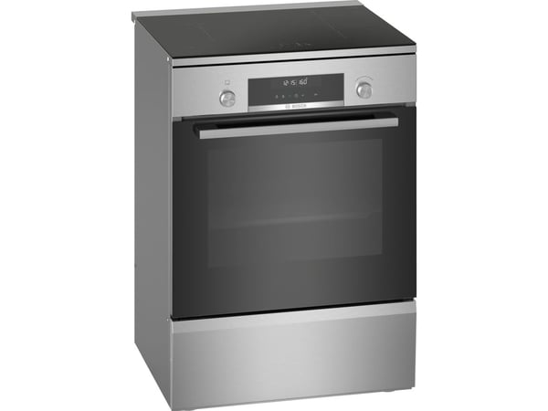 Bosch Serie | 6 HLS79Y351U - Komfyr - frittstående - bredde: 60 cm - dybde: 60 cm - høyde: 90 cm - med selvrens - rustfritt stål
