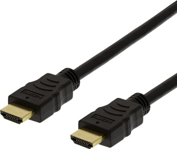 DELTACO HIGH-SPEED FLEX HDMI-kaapelit, 7M, 4K UHD, musta HDMI-1060D-FLEX