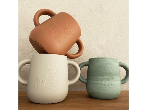 Nuuroo Abiola silikonmugg, 2-pack