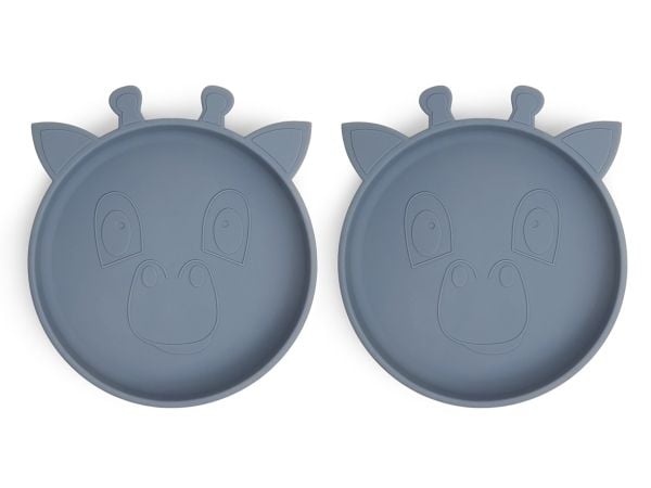 Nuuroo Akila silikon tallrik 2-pack