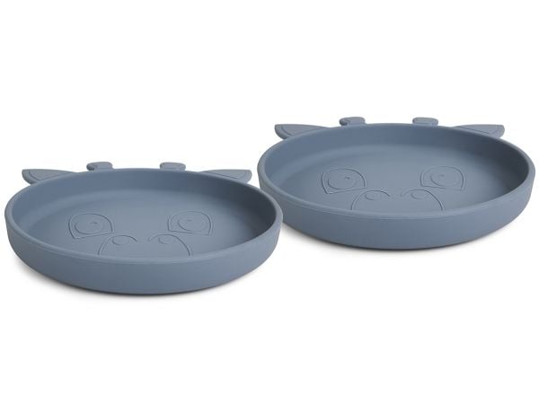 Nuuroo Akila silikon tallrik 2-pack