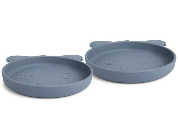 Nuuroo Akila silikone tallerken 2-pak