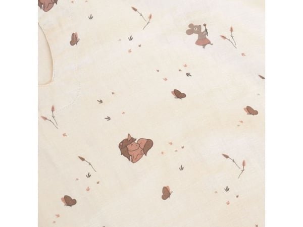 Nuuroo Flor musselin poncho