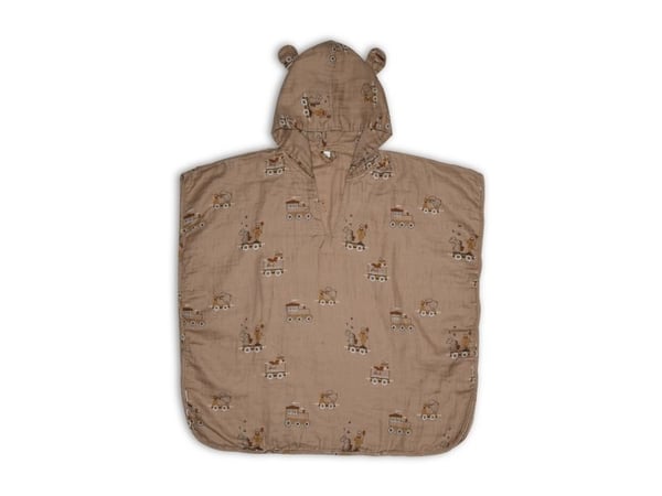 Nuuroo Flor musselin poncho
