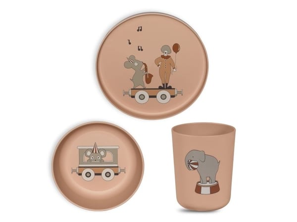 Nuuroo Milas ruokailusetti 3-pack