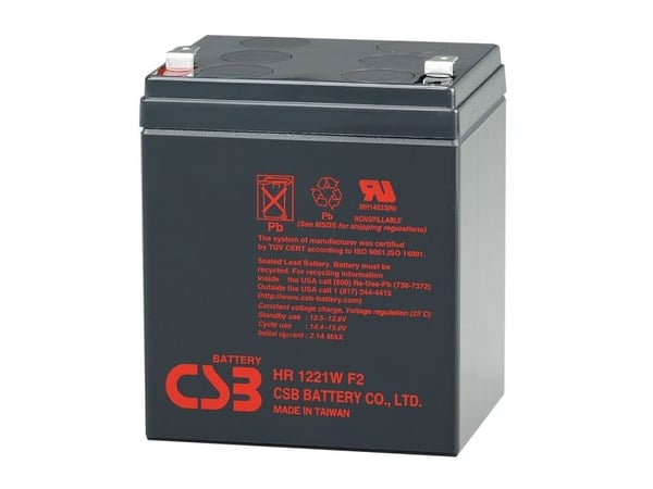 CSB HR1221WF2 - UPS-batteri - 1 x batteri - blysyre - 5 Ah