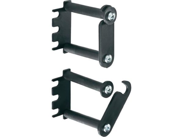 Rittal DK Cable Routing Bar - Rack-kabelføringssett - 1U - 19"