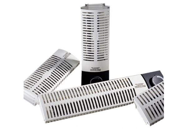 THERMEX 121.22.2200.2, Rustfritt stål, 1,2 m, Innendørs, Vegg, Sort, Hvit, 200 W