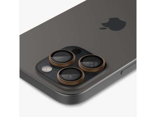 Spigen iPhone 16 Pro Max Lens Protector, Apple iPhone 16 Pro Max,Apple iPhone 16 Pro,Apple iPhone 15 Pro Max Apple iPhone 15 Pro..., Ruusu, 1 kpl
