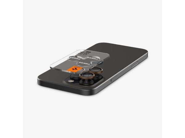 Spigen iPhone 16 Pro Max Lens Protector, Apple iPhone 16 Pro Max,Apple iPhone 16 Pro,Apple iPhone 15 Pro Max Apple iPhone 15 Pro..., Ruusu, 1 kpl