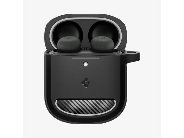 Spigen Pixel Buds Pro 2 -kotelo, termoplastinen polyuretaani (TPU), 45 g, musta