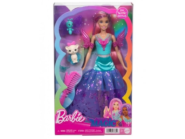Barbie dukke Mattel Barbie Magic Movie dukke med dyr JCW48