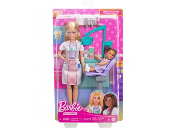 Barbie Deluxe karrieren tannlege lekesett