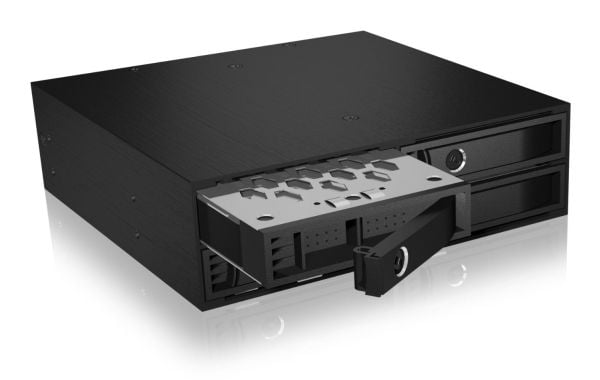 ICY BOX IB-2242SSK - Ramme - 5,25" til 4 x 2,5" - sortering