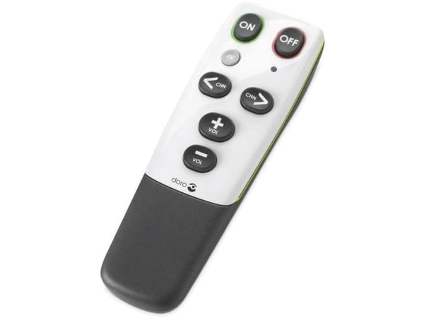 DORO HandleEasy 321rc - Universal fjernkontroll - 7 knapper