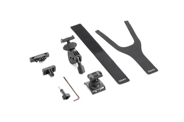 DJI Osmo Action Road Cycling Accessory Kit - Støttesystem - flermontering - sykkelseteskinne, sykkelstyre, på håndleddet - for DJI Osmo Action 3, O...