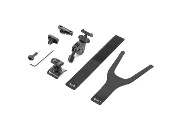 DJI Osmo Action Road Cycling Accessory Kit - Støttesystem - flermontering - sykkelseteskinne, sykkelstyre, på håndleddet - for DJI Osmo Action 3, O...
